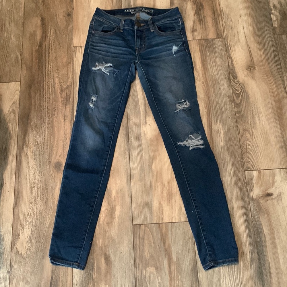 American Eagle Jeggings, Size 0 Regular.